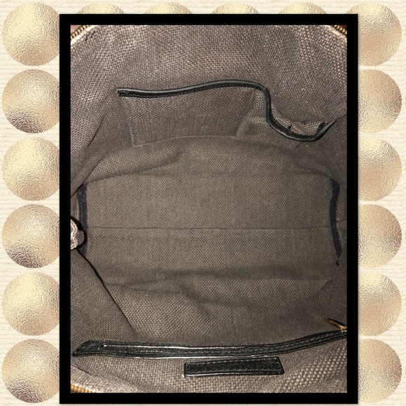 BCBG MAX Leather Satchel zipper top - Picture 7 of 7